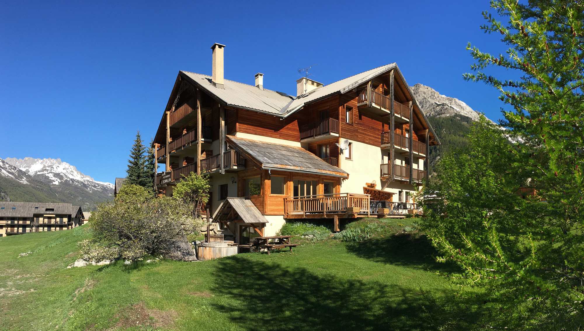 Vue extérieur de l'appartenement Soldanelle de L'echaillon