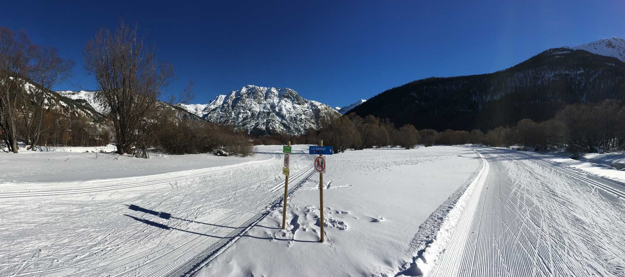 Les pistes de ski de la vallée de la Clarée