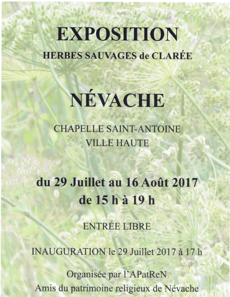 Exposition Herbes sauvages de Clarée